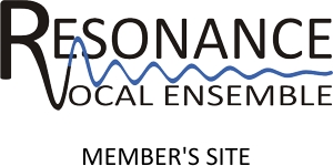 Resonance Vocal Ensemble Member's Site